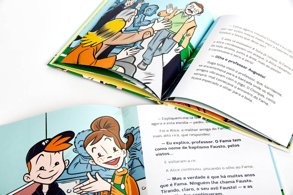 BOOK ONCE UPON A TIME THERE WAS FAMA